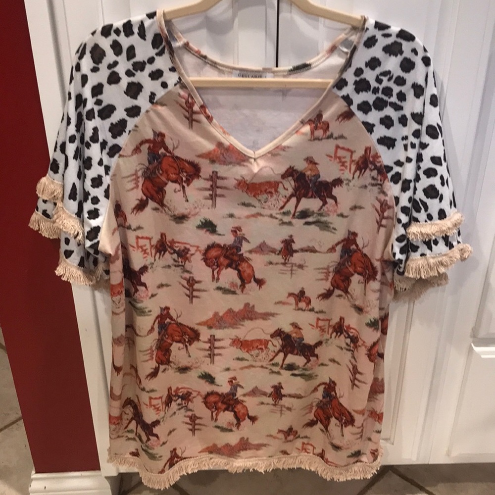 Cellabie brand tee shirt, size L